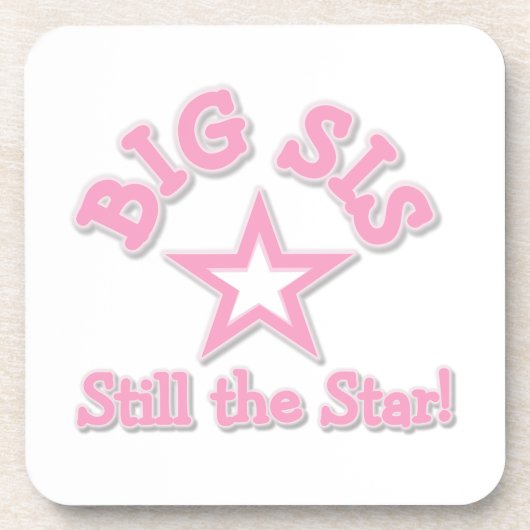 Big Sister nog steeds de Star Gifts Drankjes Onderzetter (Voorkant)