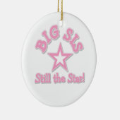 Big Sister nog steeds de Star Gifts Keramisch Ornament (Rechts)