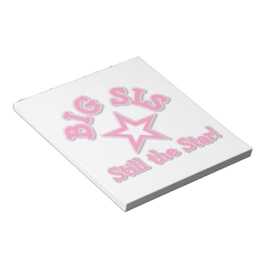Big Sister nog steeds de Star Gifts Notitieblok (Schuin)