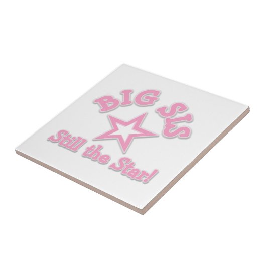 Big Sister nog steeds de Star Gifts Tegeltje (Zijkant)