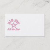 Big Sister nog steeds de Star Gifts Visitekaartje (Achterkant)