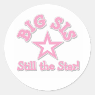 Big Sister, nog steeds de ster Ronde Sticker