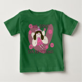 Big Sister, nog steeds Princess Raglan T-shirt (Voorkant)