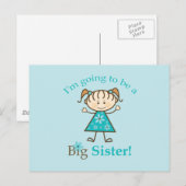 Big Sister om te tikken Briefkaart (Voorkant / Achterkant)