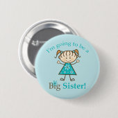 Big Sister om te tikken Ronde Button 5,7 Cm (Voorkant /achterkant)