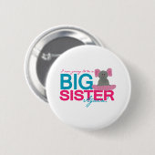 Big Sister Opnieuw Elephant Ronde Button 5,7 Cm (Voorkant /achterkant)