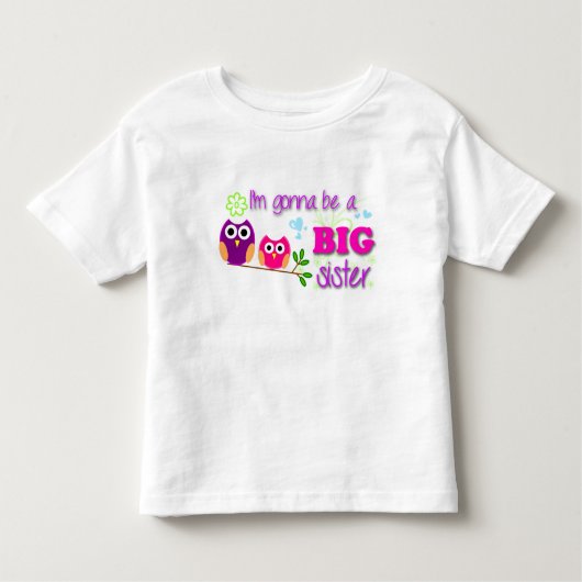 Big Sister Peuter T-shirt (Voorkant)