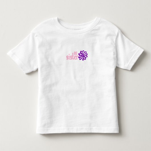 Big Sister (peutermaten) Kinder Shirts (Voorkant)