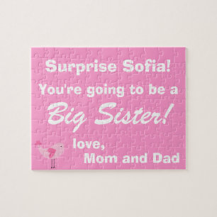 Big Sister Pink Bird Surprise Puzzle Legpuzzel
