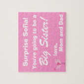 Big Sister Pink Bird Surprise Puzzle Legpuzzel (Verticaal)