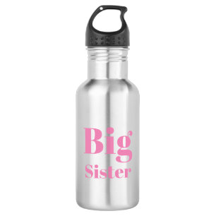 Big Sister Pink letters girl's Waterfles