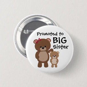 Big Sister Promotion Ronde Button 5,7 Cm