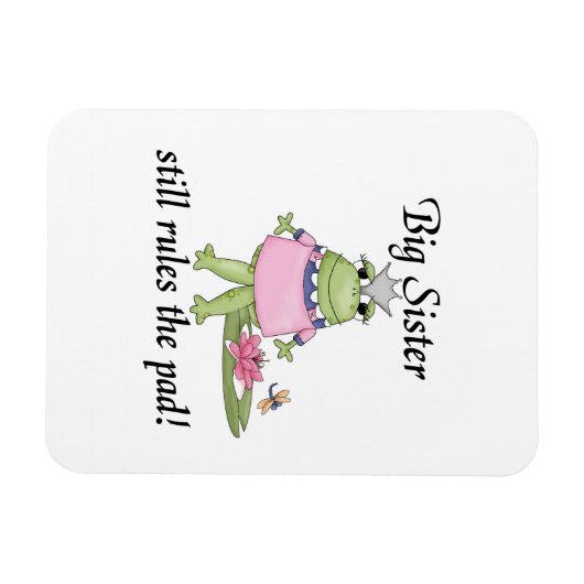 Big Sister regelt de kaartjes Magneet (Horizontaal)