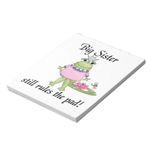 Big Sister regelt de kaartjes Notitieblok (Linkerzijde)