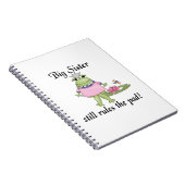 Big Sister regelt de kaartjes Notitieboek (Rechterzijde)