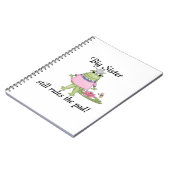 Big Sister regelt de kaartjes Notitieboek (Linkerzijde)