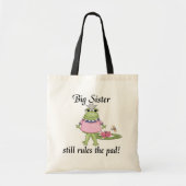 Big Sister reguleert de Pad Tshirts Tote Bag (Voorkant)