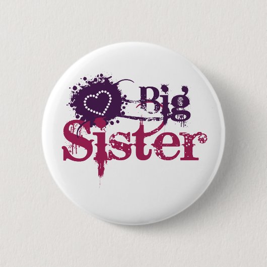 Big Sister Ronde Button 5,7 Cm (Voorkant)