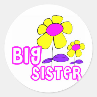 Big Sister Ronde Sticker