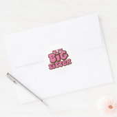 Big Sister Ronde Sticker (Envelop)