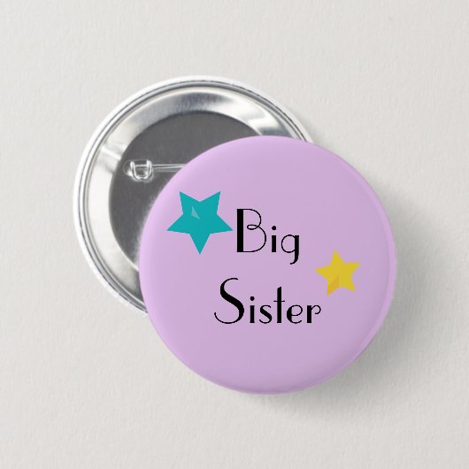 Big Sister Round Button (Voorkant /achterkant)