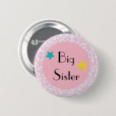 Big Sister Round Button (Voorkant /achterkant)