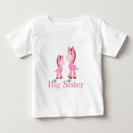 Big Sister Roze en Bruine Giraffes (Voorkant)