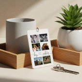 Big Sister Script Gift voor Sister Photo Collage Sleutelhanger