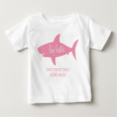 Big Sister Shark T-Shirt (Voorkant)