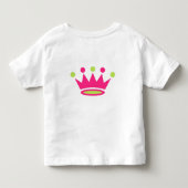 Big Sister Shirt met kroon op de rug (Achterkant)
