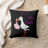 Big Sister Sierkussen Baby Stork May 2020 (Deken)