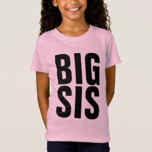 BIG SISTER SIS T-SHIRTS-T - SHIRTS