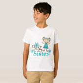 Big Sister Stick Figuur T-shirt (Voorkant volledig)