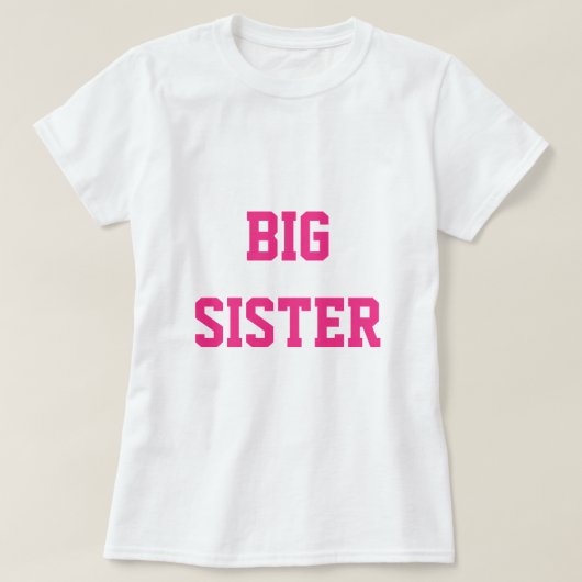 Big Sister T-shirt (Design voorkant)