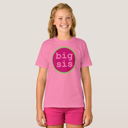 Big Sister T-shirt (Voorkant volledig)