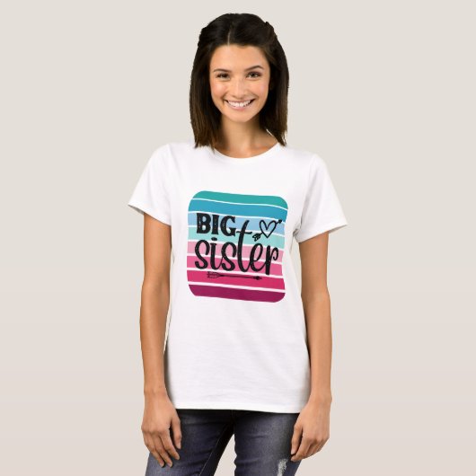 Big Sister T-shirt (Voorkant volledig)