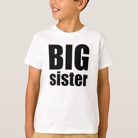 Big Sister T-shirt (Voorkant)
