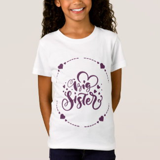 Big Sister T-Shirt Baby / Zwangerschapsaankondigin
