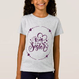 Big Sister T-Shirt Baby / Zwangerschapsaankondigin