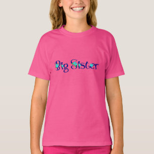 Big Sister T-shirt - Gepersonaliseerd