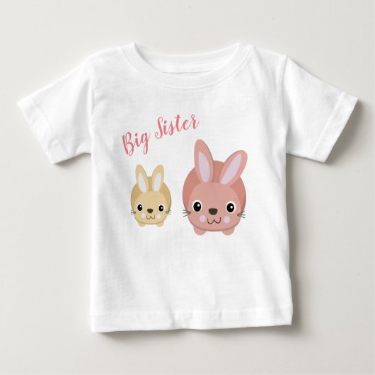 Big Sister Toddler T-shirt (Voorkant)