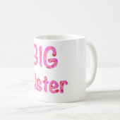 Big Sister Typografie Koffiemok (Voorkant rechts)