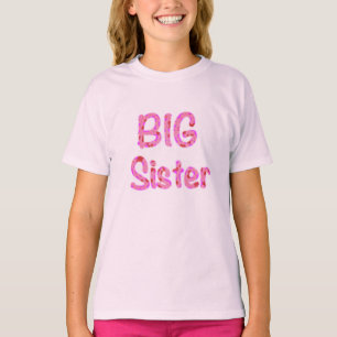 Big Sister Typografie T-shirt