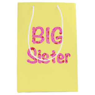 Big Sister Typography Mosaic Text Medium Cadeauzakje