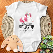 Big Sister Unicorn Romper