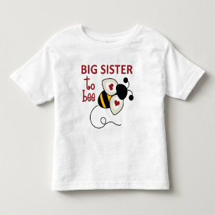 Big Sister voor Bee Kinder Shirts