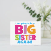 Big Sister weer Briefkaart (Staand voorkant)
