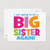 Big Sister weer Briefkaart (Voorkant / Achterkant)