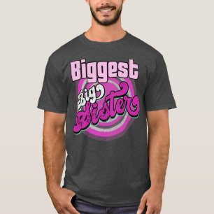 Big Sister weer Funny  grootste zuster T-shirt