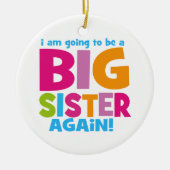 Big Sister weer Keramisch Ornament (Voorkant)